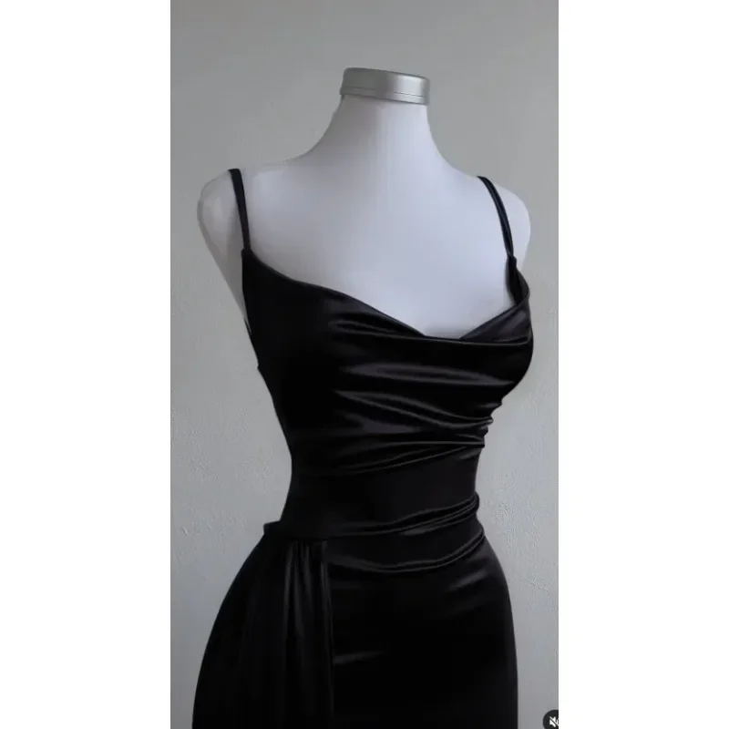 

Summer New Backless Sexy Dress For Women Korean Fashion Luxury Party Bodycon Dress Elegant Long Dresses For Women Y2k Платье