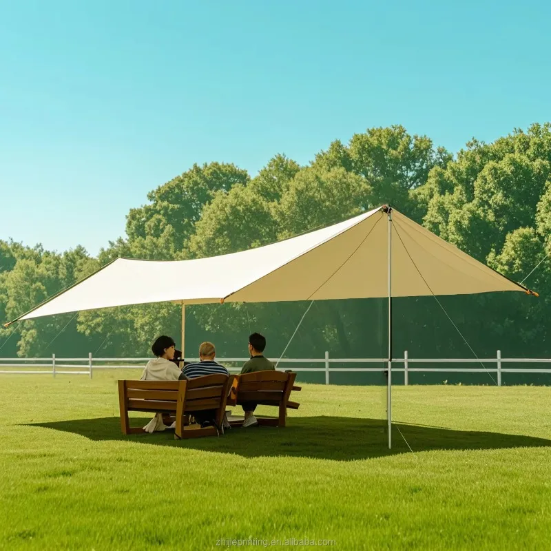 Wedding Fashion Sky Starry Shade Tent Single-Pole UV Resistant Tension Canopy Waterproof Camping Tent on Sale