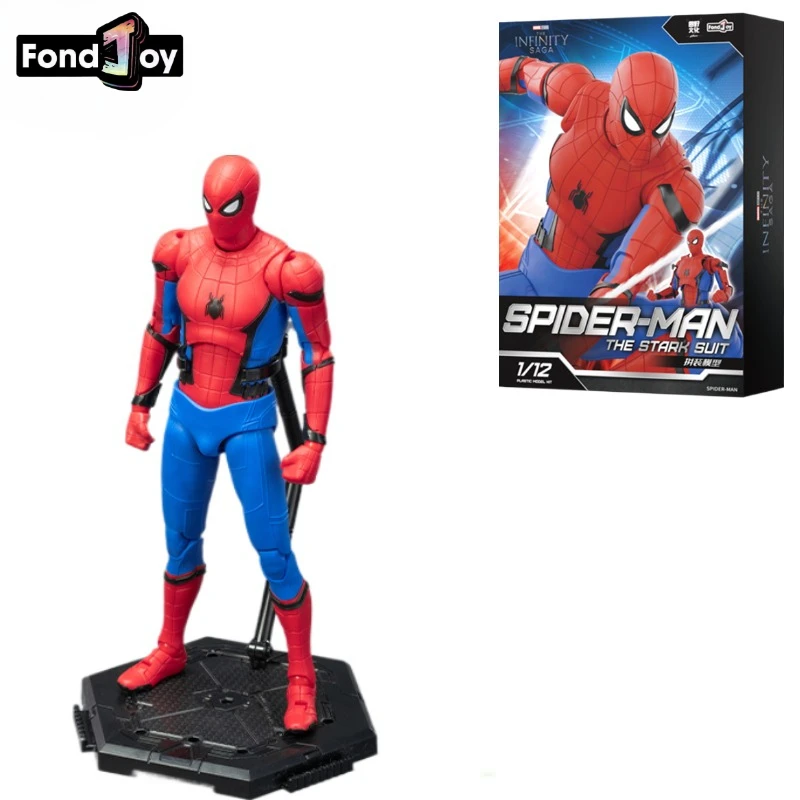 New Original Fondjoy Marvel SPIDER-MAN Peter Benjamin Parker Action Figure Collection Toys Model