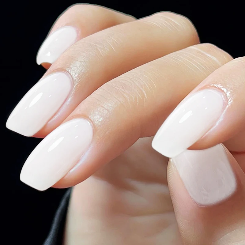 AWStorG 3 unids/set 100g Gel de uñas de construcción Kit de Gel de extensión de uñas cremoso blanco lechoso Gel duro construido barniz UV semipermanente