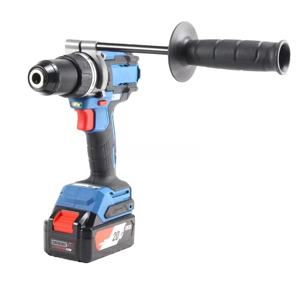 High Quality 20V 160 Nm High Torque Brushless Impact Drill Cordless Electric Drill with OEM    Powered