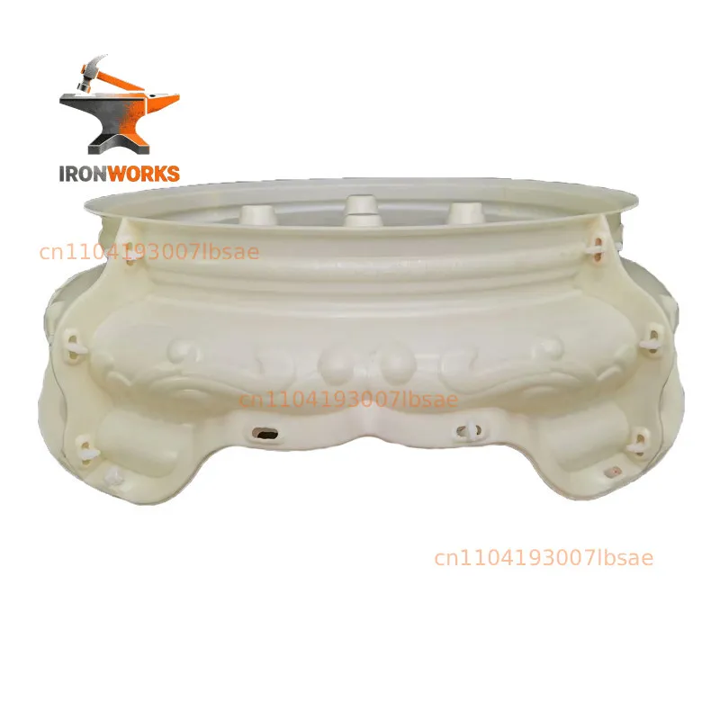 Hexagonal flower pot base mold Round flower pot foot model Homemade cement foot pier Plastic building formwork