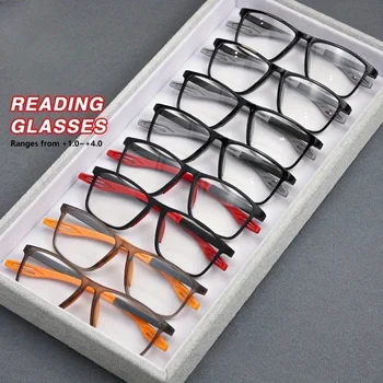 8pcs Super Value Rectangle Simple Sport Non-Slip Presbyopia Glasses - Multiple Pairs for…