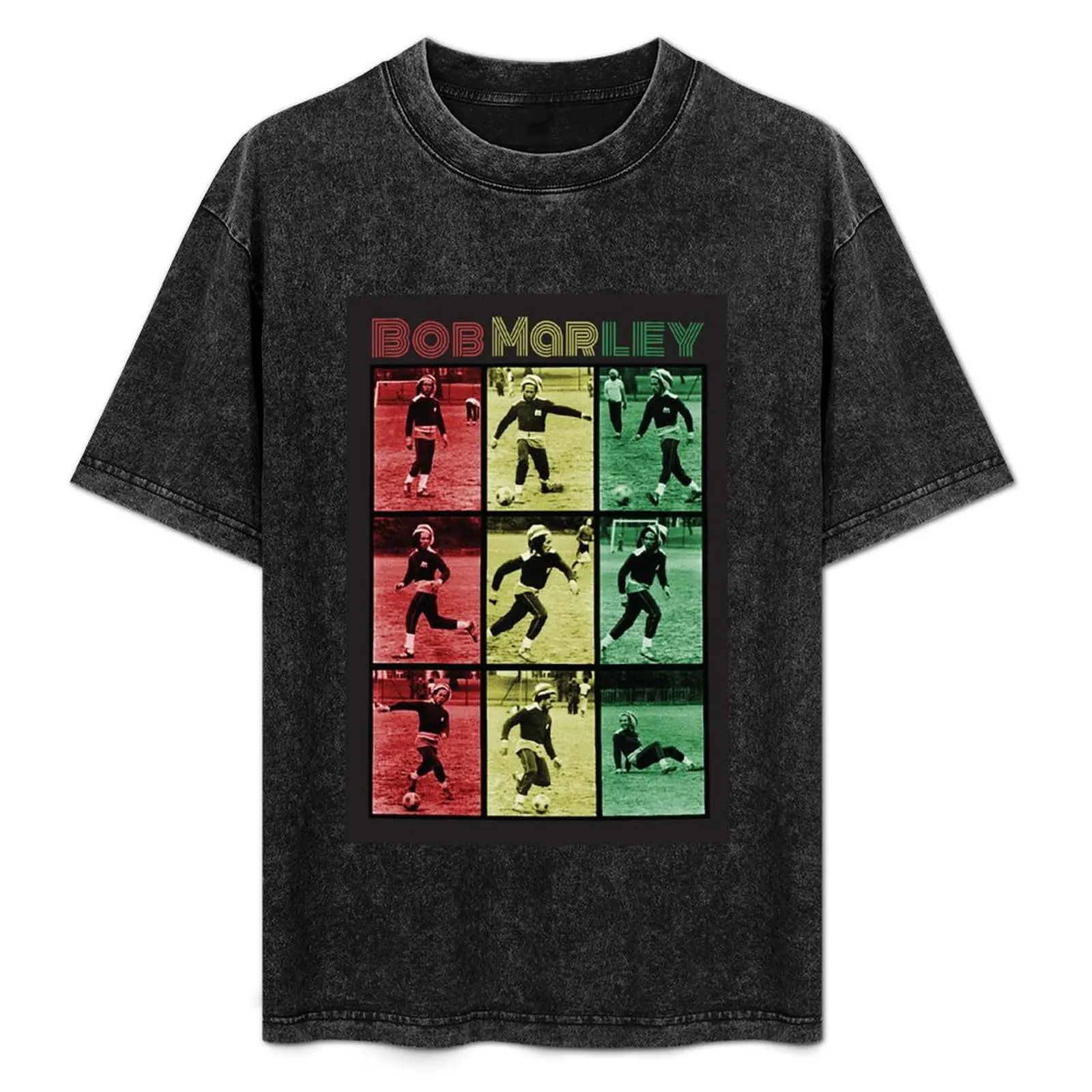 

Bob Marley Soccer T-Shirt Anti-Perspiration Workout Top