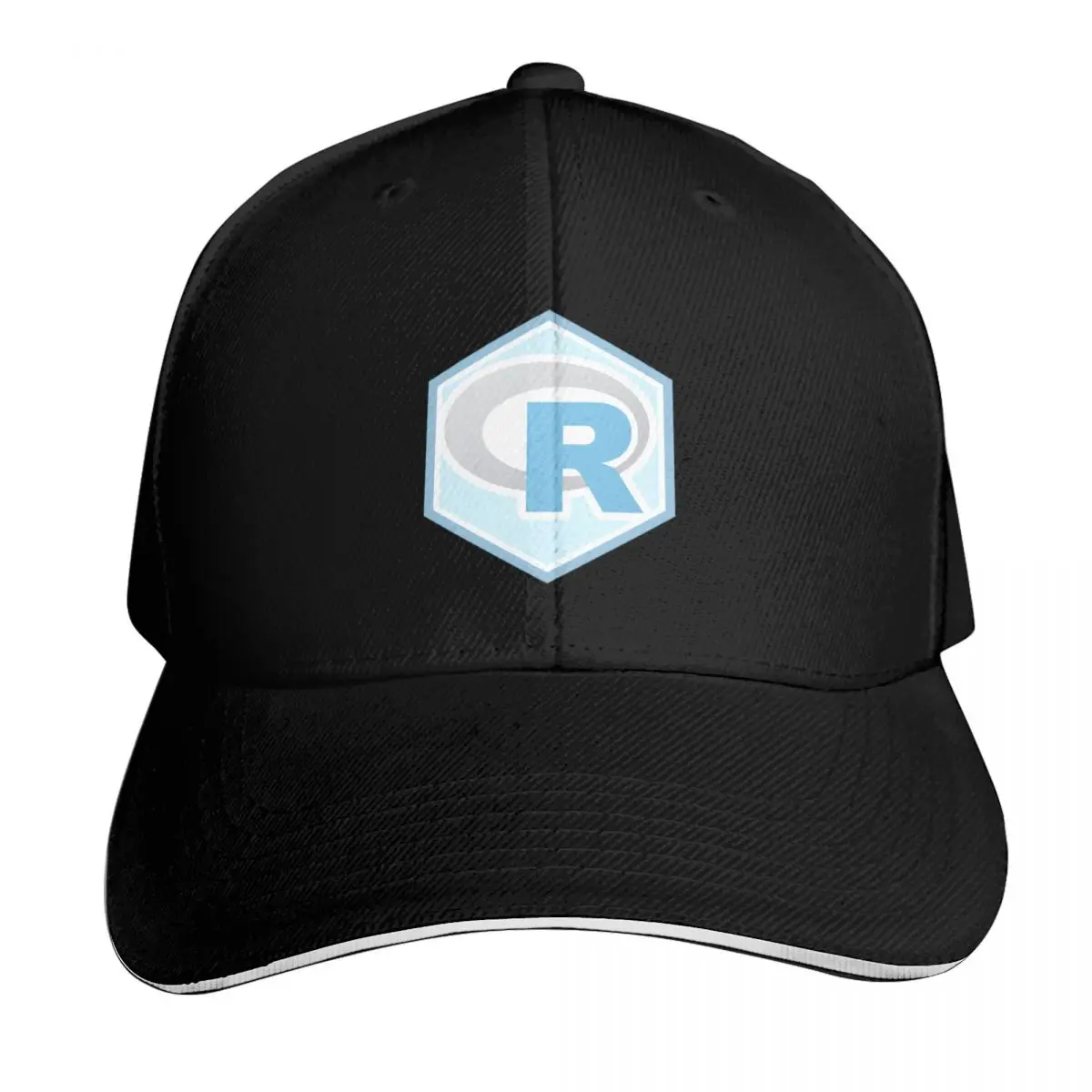 R Programming Language Data Stats Hexagon design Baseball Cap Men Women Casual Summer Sport Sun Cap