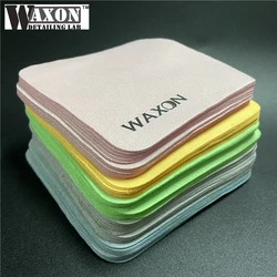 Waxon Logo Microfiber Toalhas, 10x10 cm, Revestimento Cerâmico, Pano Limpo, Óculos, Telas Pad, Camurça