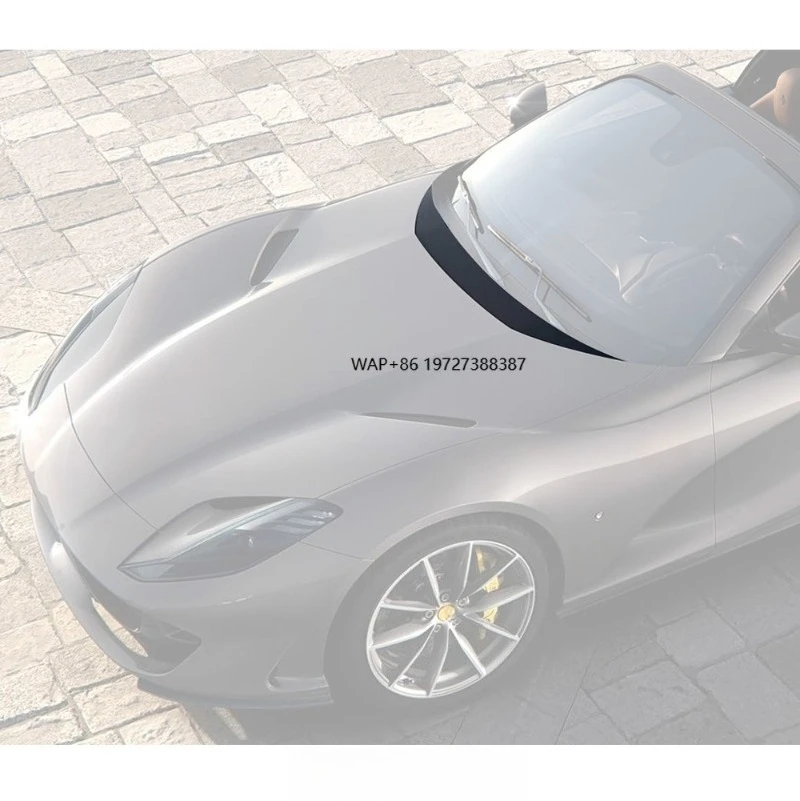 

812 OE Style Carbon Fiber Hood Trim for 812 Superfast GTS
