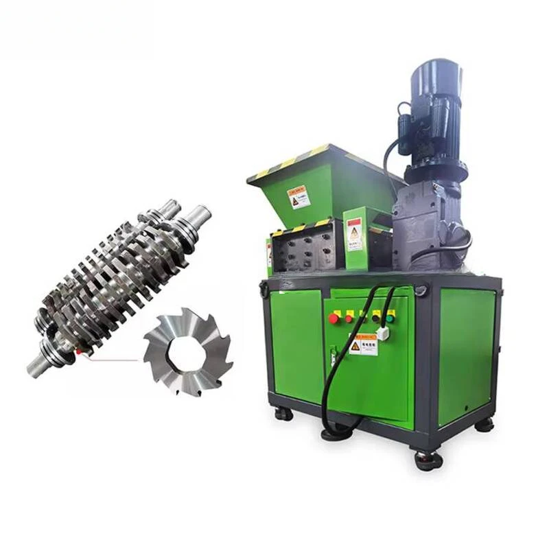 

Solid Waste Recycling Equipment Industrial Scrap Metal Shredder Machine