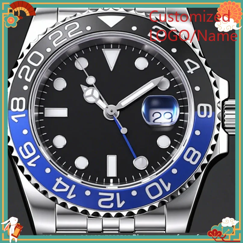 

DONG Store 40mm luxury men's watch, made of 904L steel-r Customized Watch