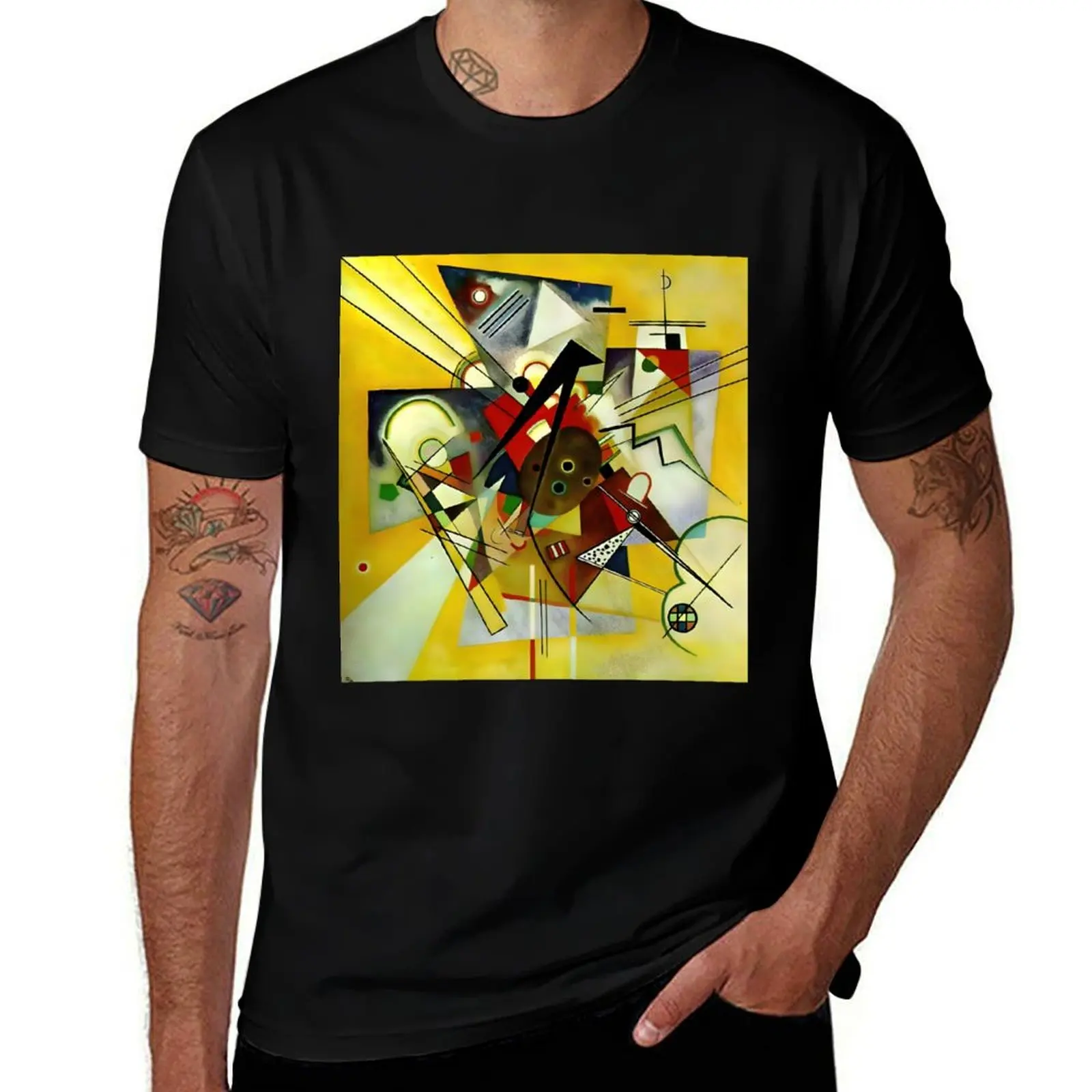 

Wassily Kandinsky T-Shirt man t shirt summer t shirt for man 100 percent cotton t shirts for man pack white T-shirt