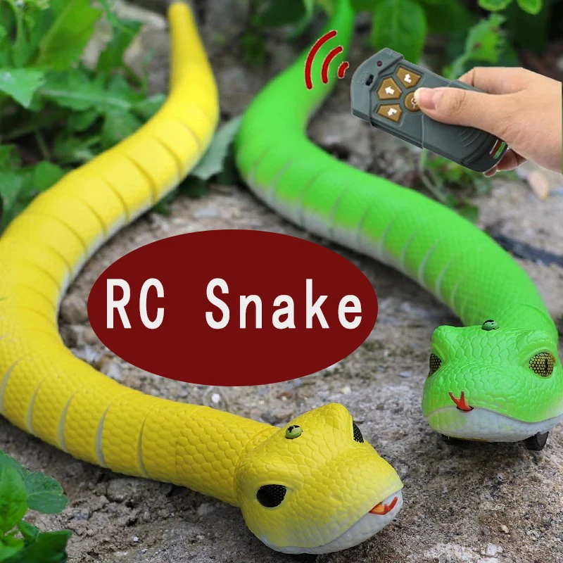 Remote Control Snake Toys for Kids Boys Children Girls Animals Cat Pets Prank Spider Shark Rattlesnake Electric Cobra RC Robots