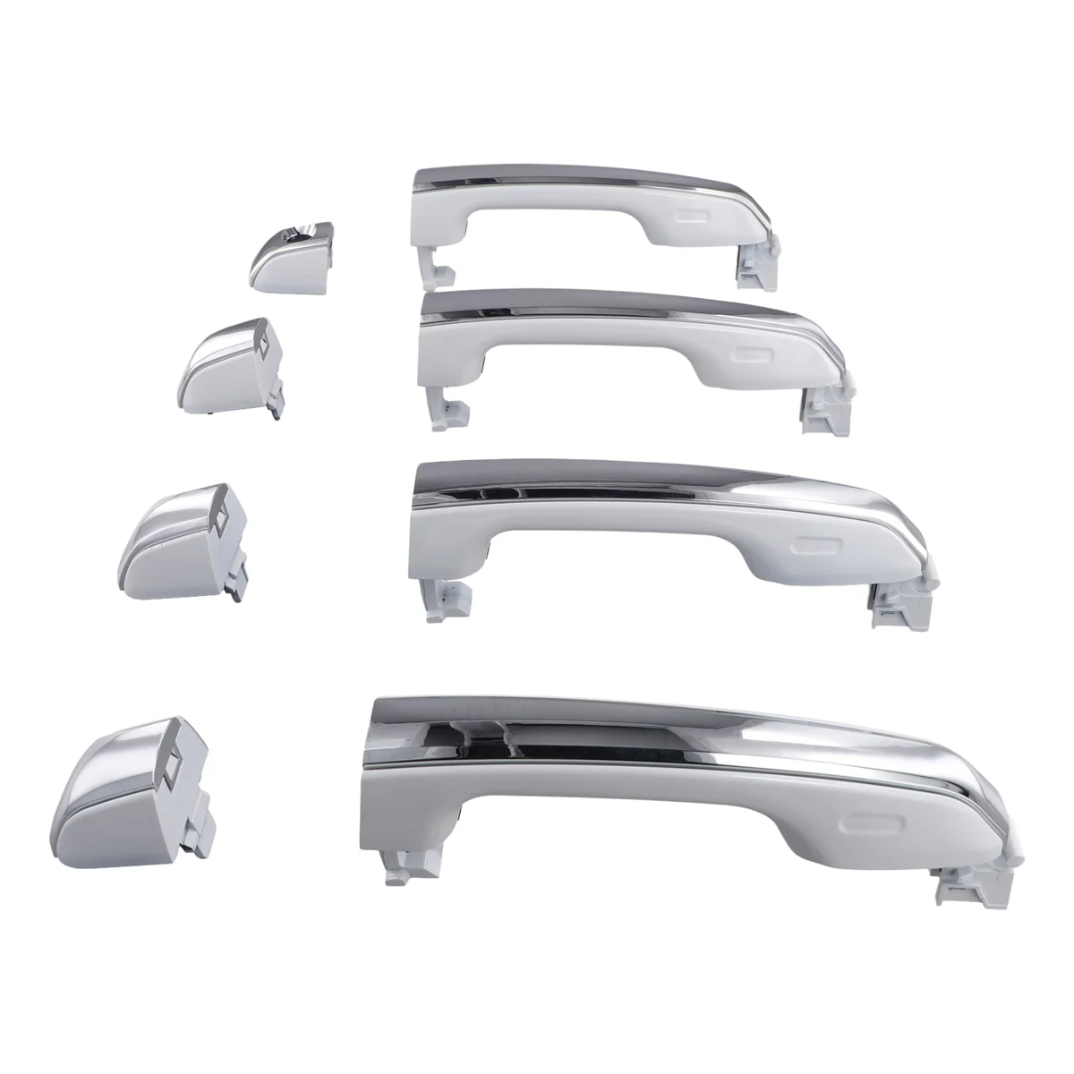 

N31R_Front/Rear/Left/Right Exterior Door Handles for Toyota Lexus GX460 4.6L V8 2010-2018 Toyota 4Runner 2010-2016