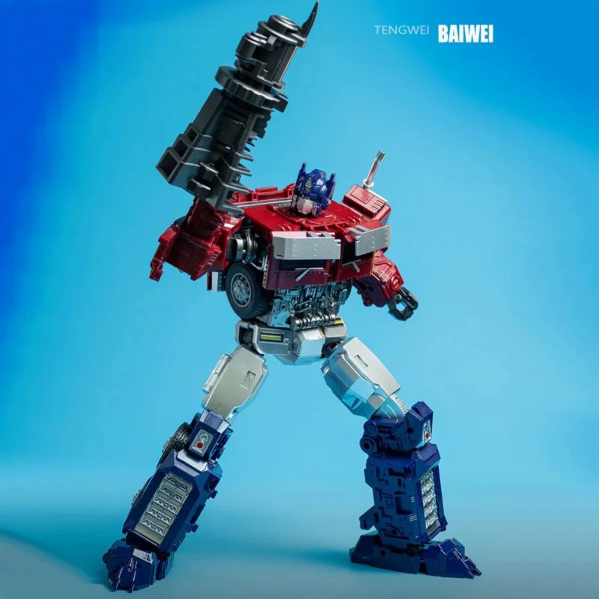 BAIWEI G1 TW-1027D TW1027D powiększona wersja Qingtian transformacja King Kong Model robota samochodowego z wysokością 32CM