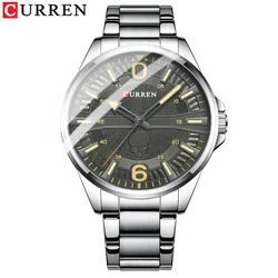 CURREN 8389 Men Quartz Wristwatches New Luxury Casual Brand Watches for Male Creative Design Clock Relogio Masculino 2024