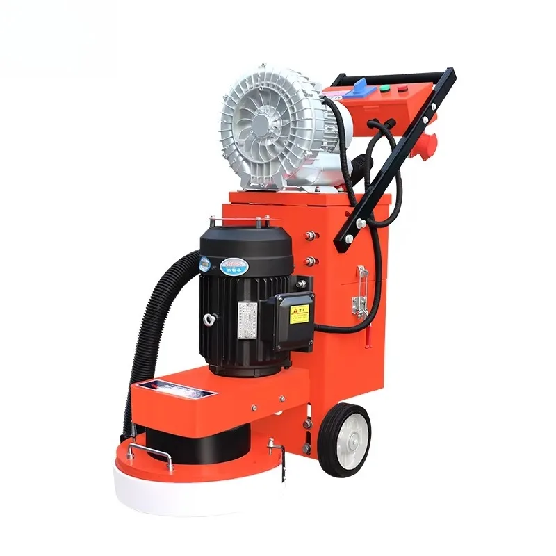 Concrete Grinder Floor Grinding Machine 10HP Electric Motor 220V Single Phase Cement Polishing Heavy Duty Equipment