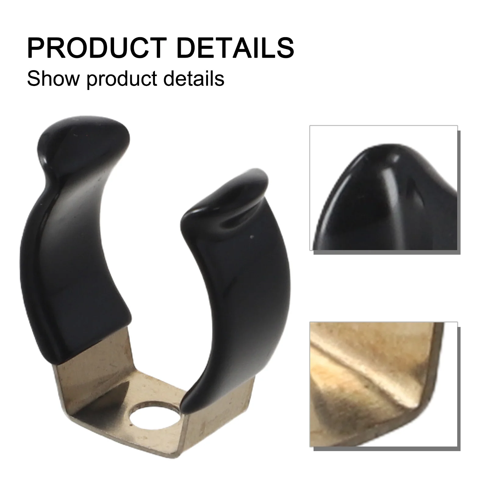 Stainless Steel Spring Terry Clips Narrow Base Design for Reliable Tool Organization and Quick for access Stainless