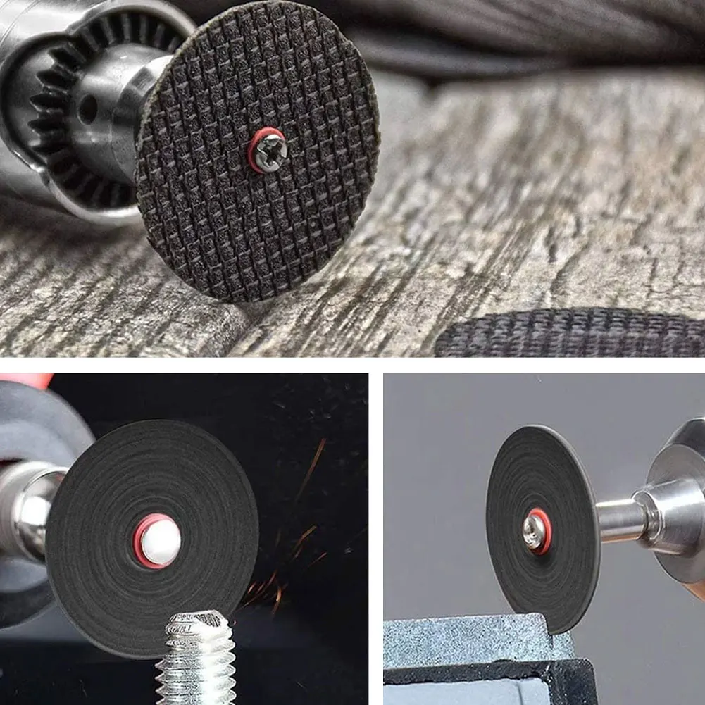 10Pcs 38MM Metal Cutting Disc Dremel Grinder Rotary Tool Circular Saw Blade Wheel Cutting Sanding Disc Grinding Wheel Tool