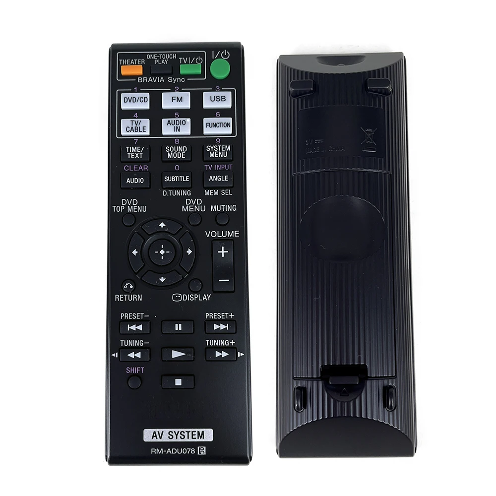 Remote Control use For Sony AV SYSTEM RM-ADU078 DAV-TZ230 DAV-TZ510 DAV-TZ630 DAV-TZ710 HBD-TZ135 HBD-TZ530