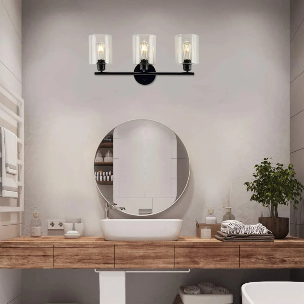 

Vanity Mirror Lamp Iron Glass Bathroom Mirror Front Lights Wall Lamp for Makeup Hallway Bedroom Lighting Hallway Light