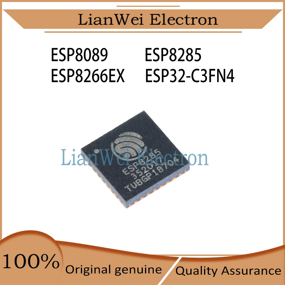 ESP8089 ESP8285 ESP8266 ESP8266EX ESP32-C3FN4 IC Chipset QFN-32