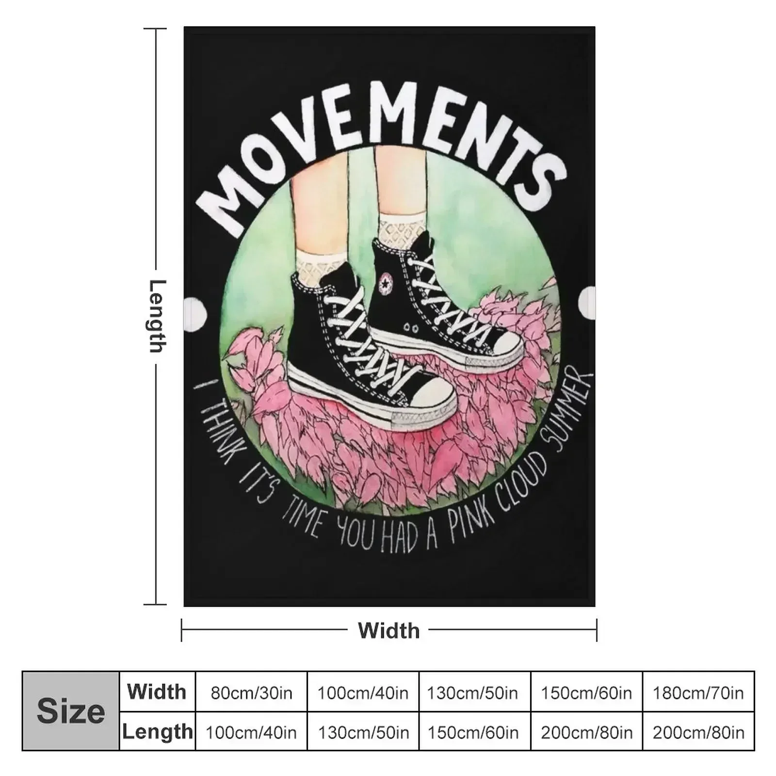 Movements-Daylily Throw Blanket Beautifuls Furrys heavy to sleep Designers wednesday Bed Fashionable Blankets