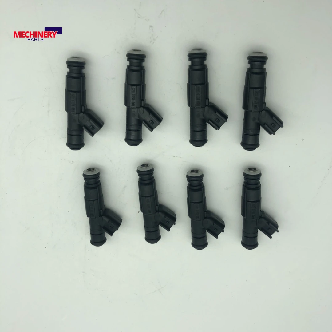 8PCS 0280156081 Repair Fuel Injectors 885176 3858969 for Mercruiser for Volvo Penta 5.0L 5.7L 6.2L for Indmar 2002-2009