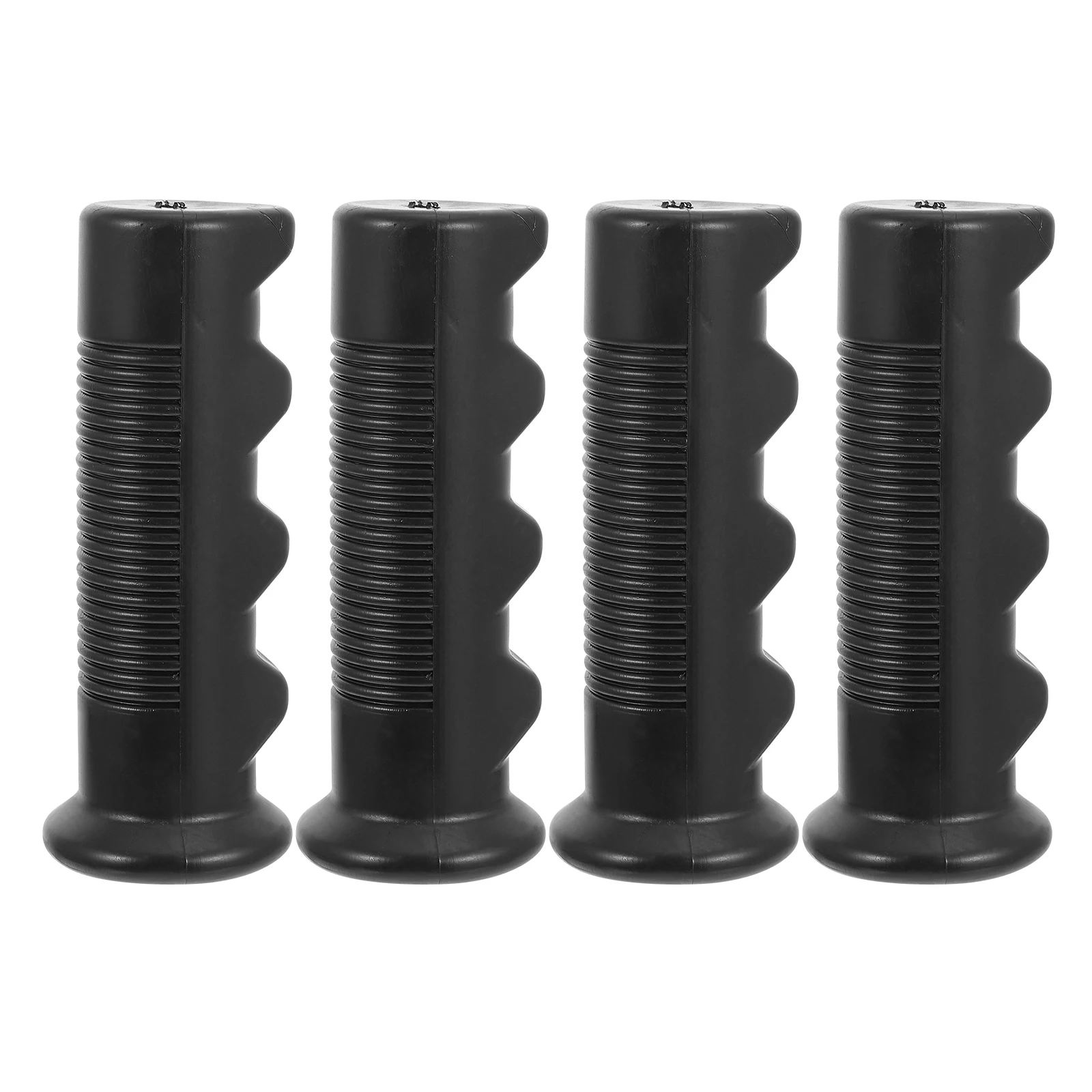 

4pcs Rubber Handle Covers Anti slip Shopping Cart Grip Protector Universal Size Comfortable Long Use Kitchen Bar Accessories