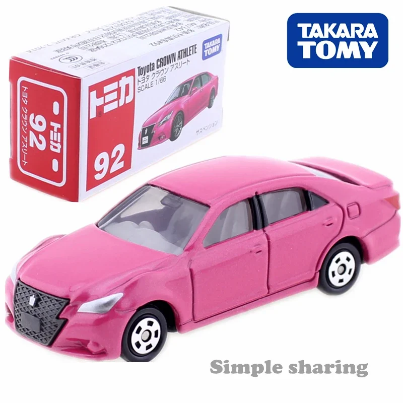 Takara Tomie No.92 Toyota Kroon Atleet 1/66 Auto Legering Speelgoed Motorvoertuig Diecast Metalen Model Voor Kinderen