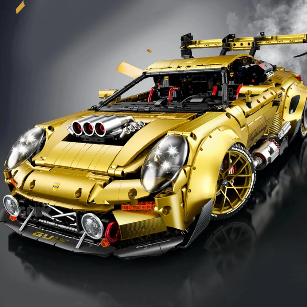 

MOC Supercar GT3 1:8 Technical Sports Model Car Set, Race Cars Building Blocks Kits 3824PCS Building Blocks Brick Toys Kids Gift