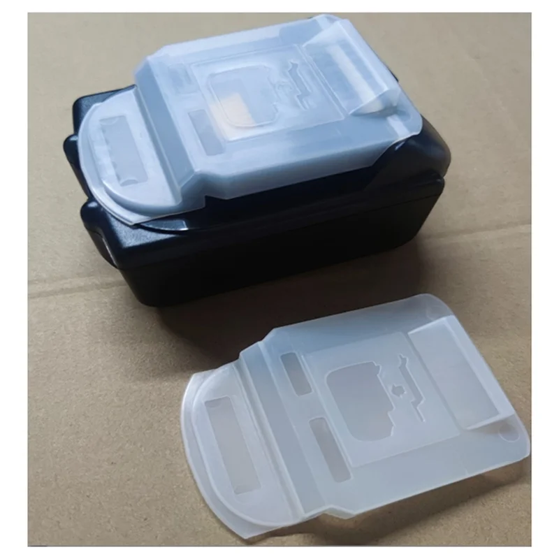 Custodia protettiva con guaina antipolvere per batteria al litio da 14,4 V 18 V BL1830 BL1840 BL1850 - Set di tappi di protezione contatti da 3 pezzi