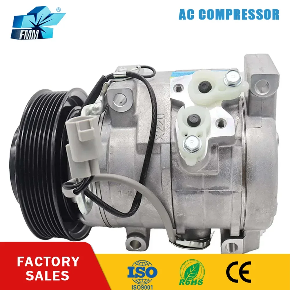

10S17C AC Compressor for TOYOTA CAMRY HIGHLANDER SOLARA 77388 88320-06080 88310-48040 88320-48080 447170-8140 4711371 8831006140