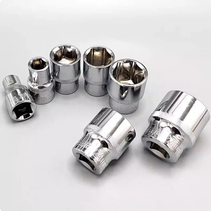 Length 25mm 1/4 Inch Drive 6 Point Bit Socket 6PT 4mm 4.5mm 5mm 5.5mm 6mm 7mm 8mm 9mm 10mm 11mm 12mm 13mm 14mm