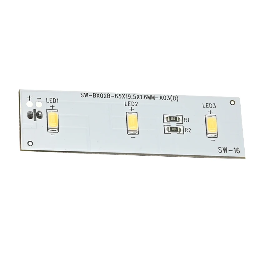 

New Universal SW-BX02B Refrigeration Light LED Light Board Light Strip For TCL Electrolux Homa Frestech Refrigerator YBP007661