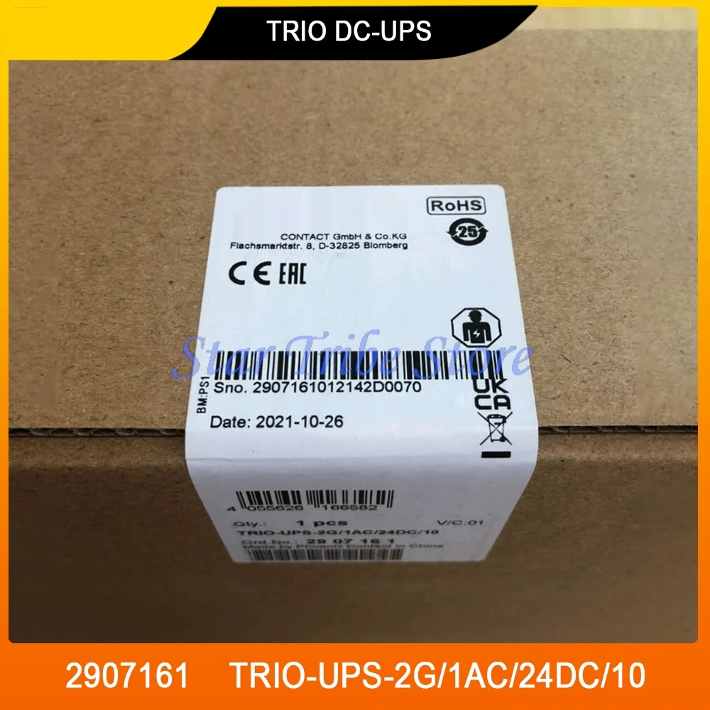 2907161 TRIO-UPS-2G/1AC/24DC/10 TRIO DC-UPS 24VDC/10A Uninterruptible Power Supply