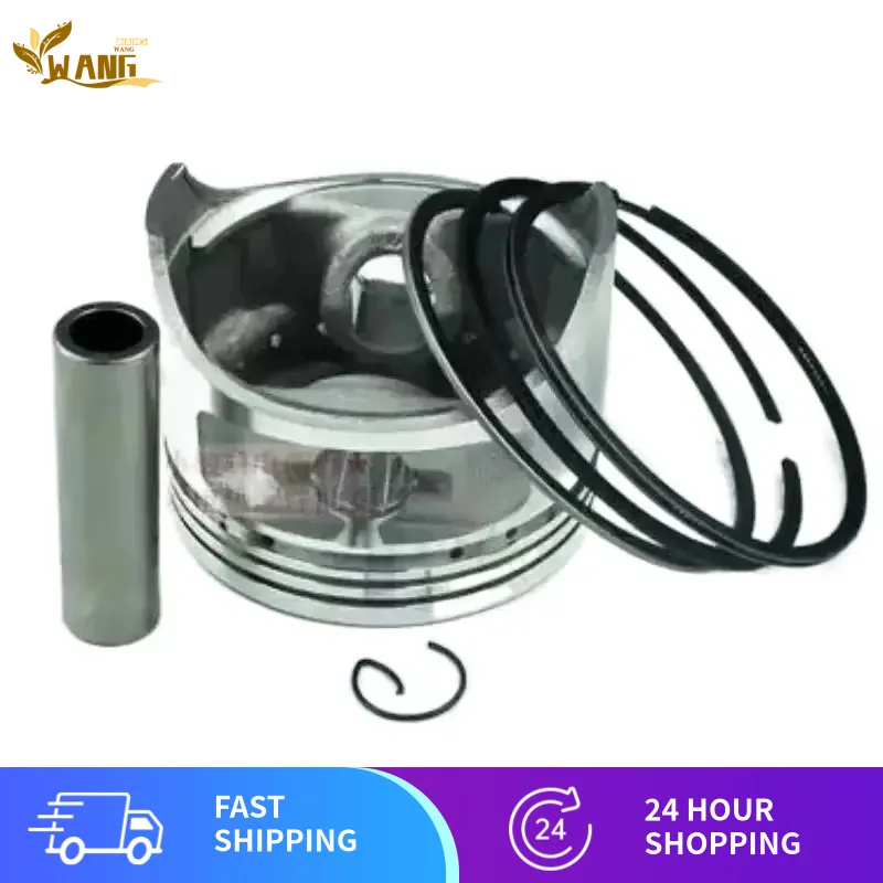 

GENERATOR PISTON KIT 75MM FITS FOR ROBIN EY28 RGX3500 PISTON RING SET KOLBEN SUBARU 7.5HP ENGINE PARTS REPLACEMENT