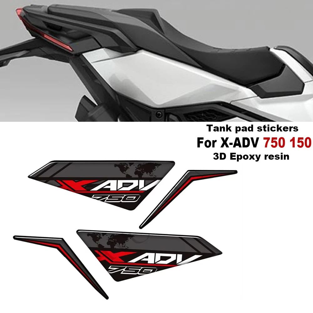 

3D Motorcycle Sticker Side Protection Decals windscreen windshield For Honda XADV X-ADV X ADV 750 150 2017-2020
