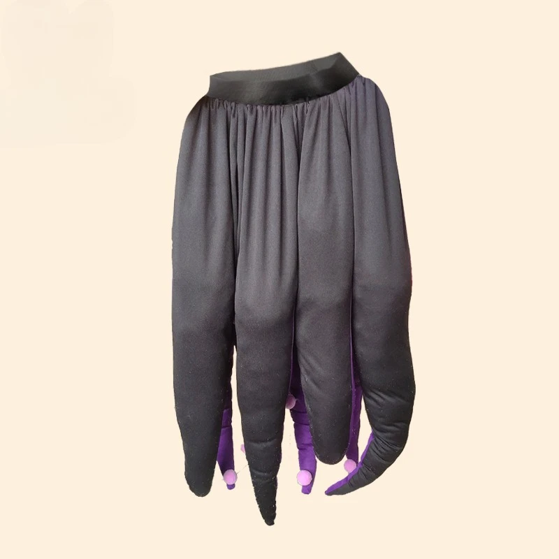 

Purple Octopus-style Half-length Skirt Cosplay Costumes Animal Character Halloween Masquerade Performance Clothing for Adults