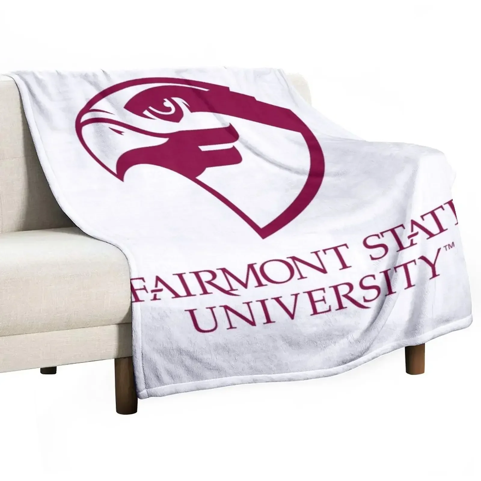 new Fairmont State-Fighting Falcons Throw Blanket Bed linens Decorative Sofa Soft Big Blankets