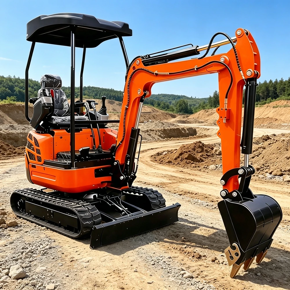 

0.8Ton Mini Excavator Construction 1.2Ton 1.5Ton 1.7Ton Yanmar engine CE Efficient Multifunctional Backhoe Energy
