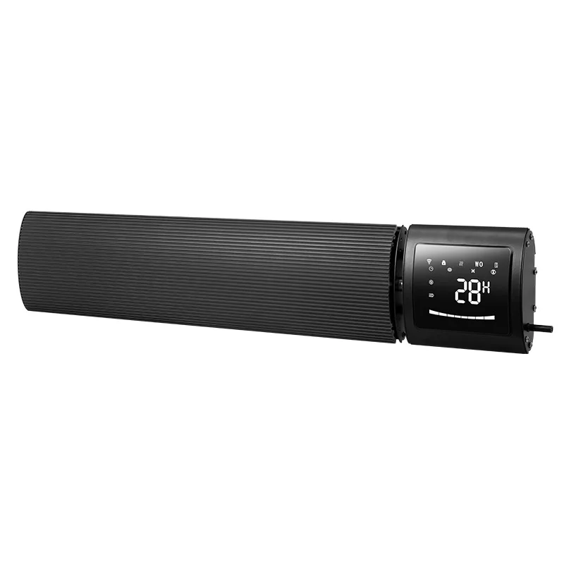 High temperature engineering graphene electric heater household hot air curtain fast electric heater