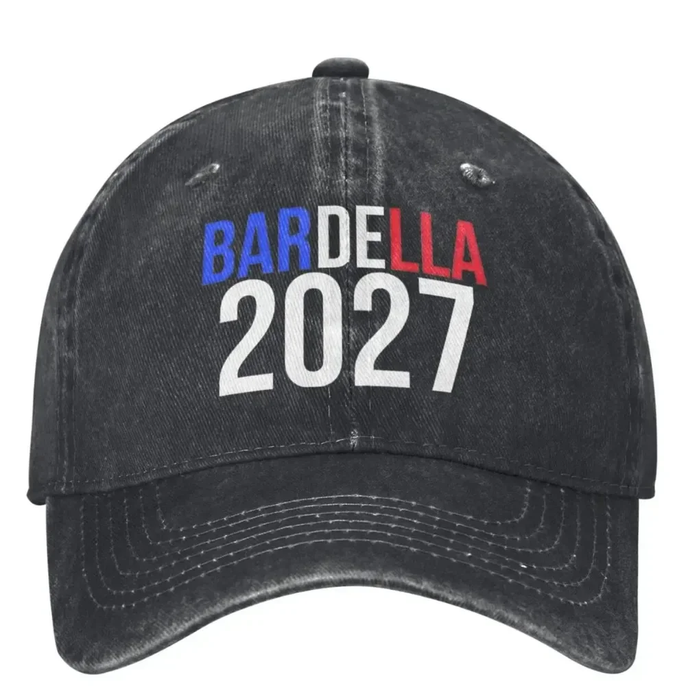 New Vintage 2027 Bardella Collection Casual Baseball Cap Spring President Election France Trucker Hat Hats Unisex Baseball Caps