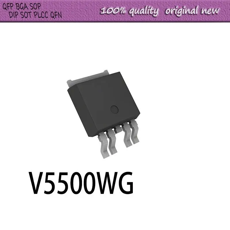 NEW   5PCS/LOT   V5500WG NCV5500DTADJRKG TO-252-5