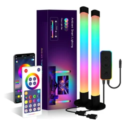 LED RGB Atmosphere Pickup Rhythm Lamp Night Light APP Music Control Novelty Table Lamp For Gaming Bar Party Home TV Audio Decor
