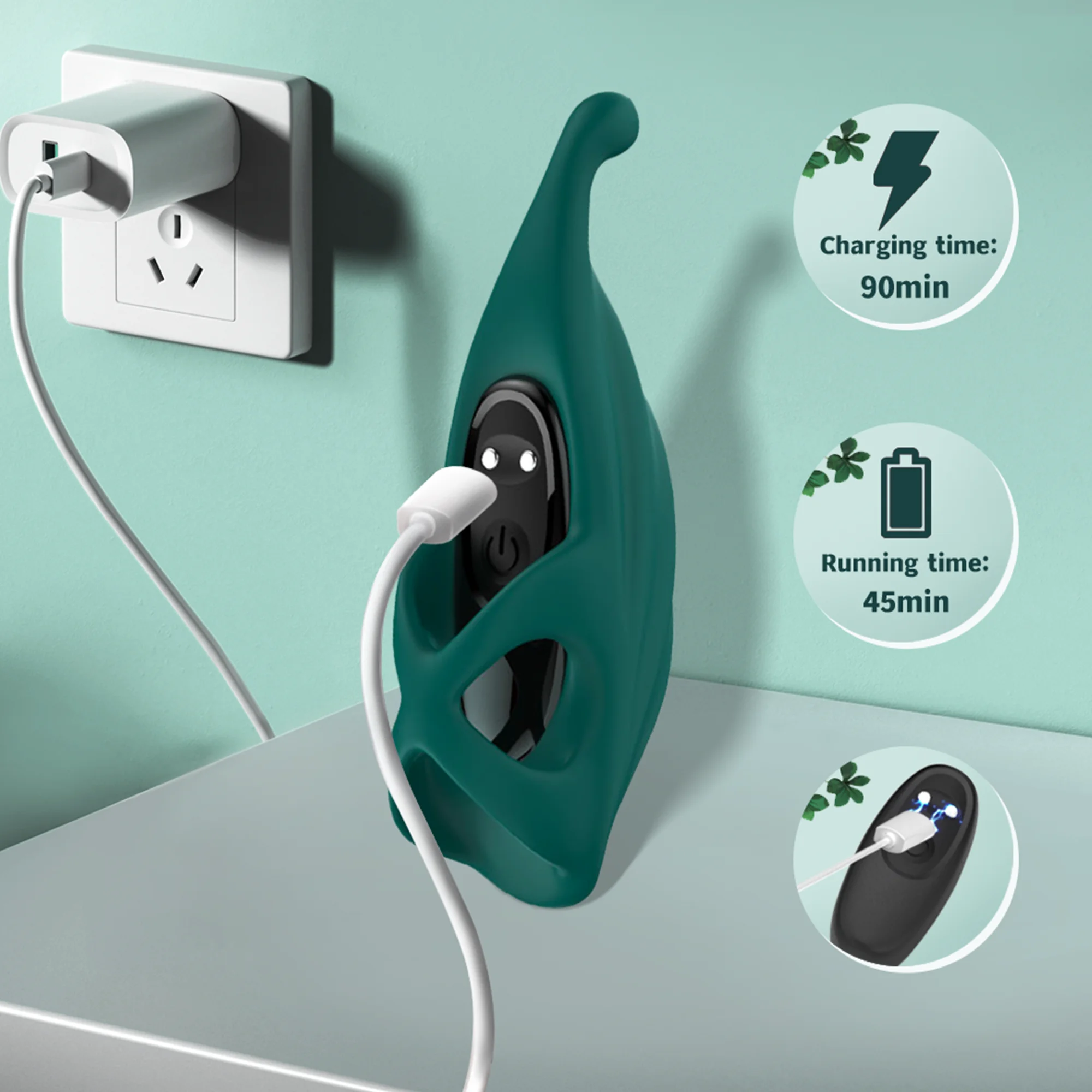 إصبع النشوة الجنسية هزاز قوي للنساء الحلمة البظر محفز دسار G بقعة المثيرة مدلك الإناث الجنس لعب للأزواج 18 #5