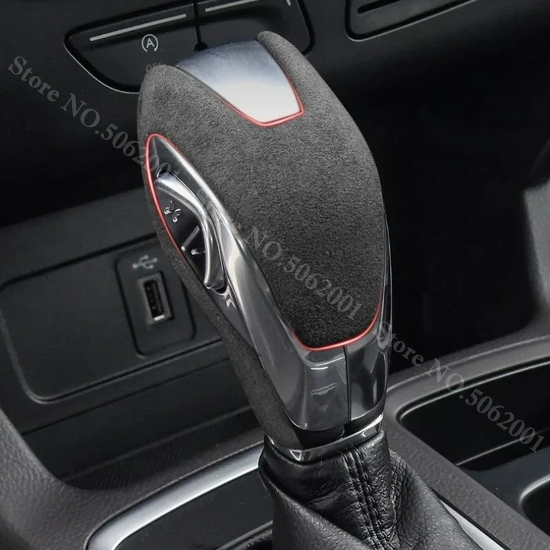 For Ford Edge Escort Focus Mondeo Kuga 2013-2016 Gear Shift Knob Cove Car Gearshift Handle Protective Shell Auto Decor Accessory