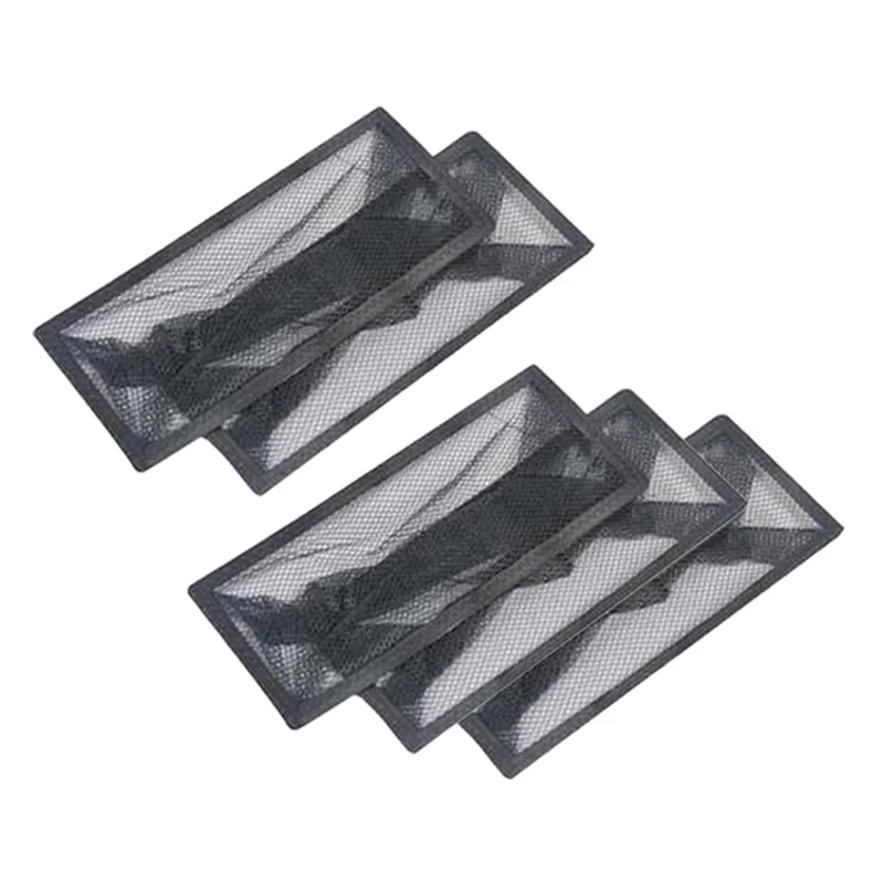A005-5 Stuks Vloer Register Cover Val Vloer Ventilatieopeningen Cover Voor Ventilatieopeningen Filters Vloeropeningen Mesh Filters Netto Val 4X10inch