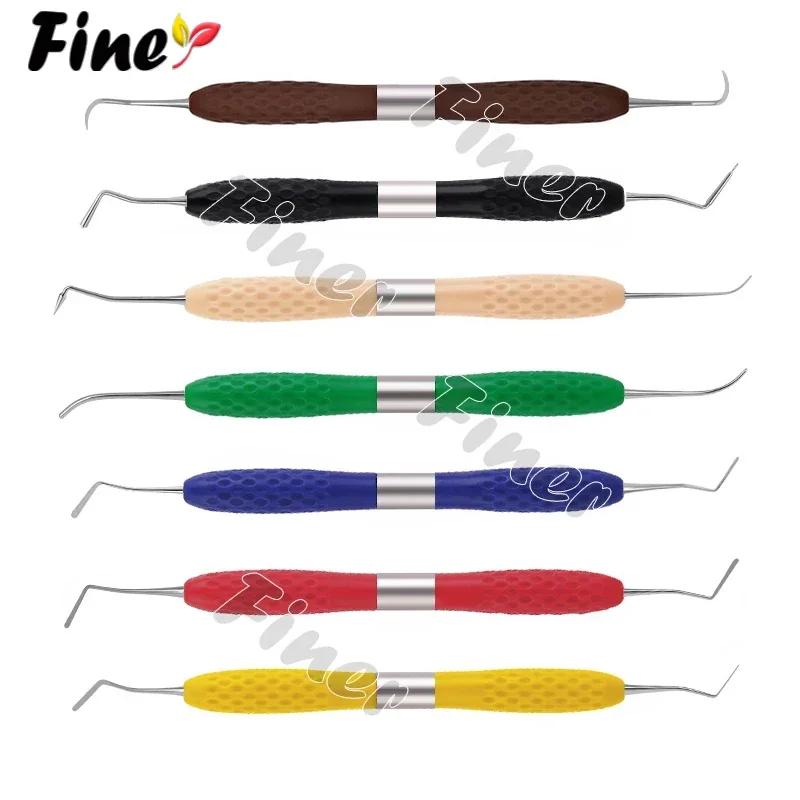 Dental Resin Filler Spatulas 1PC Composite Filling Instruments Silicone Resin Knife  Aesthetic Restoration Dentistry Tool