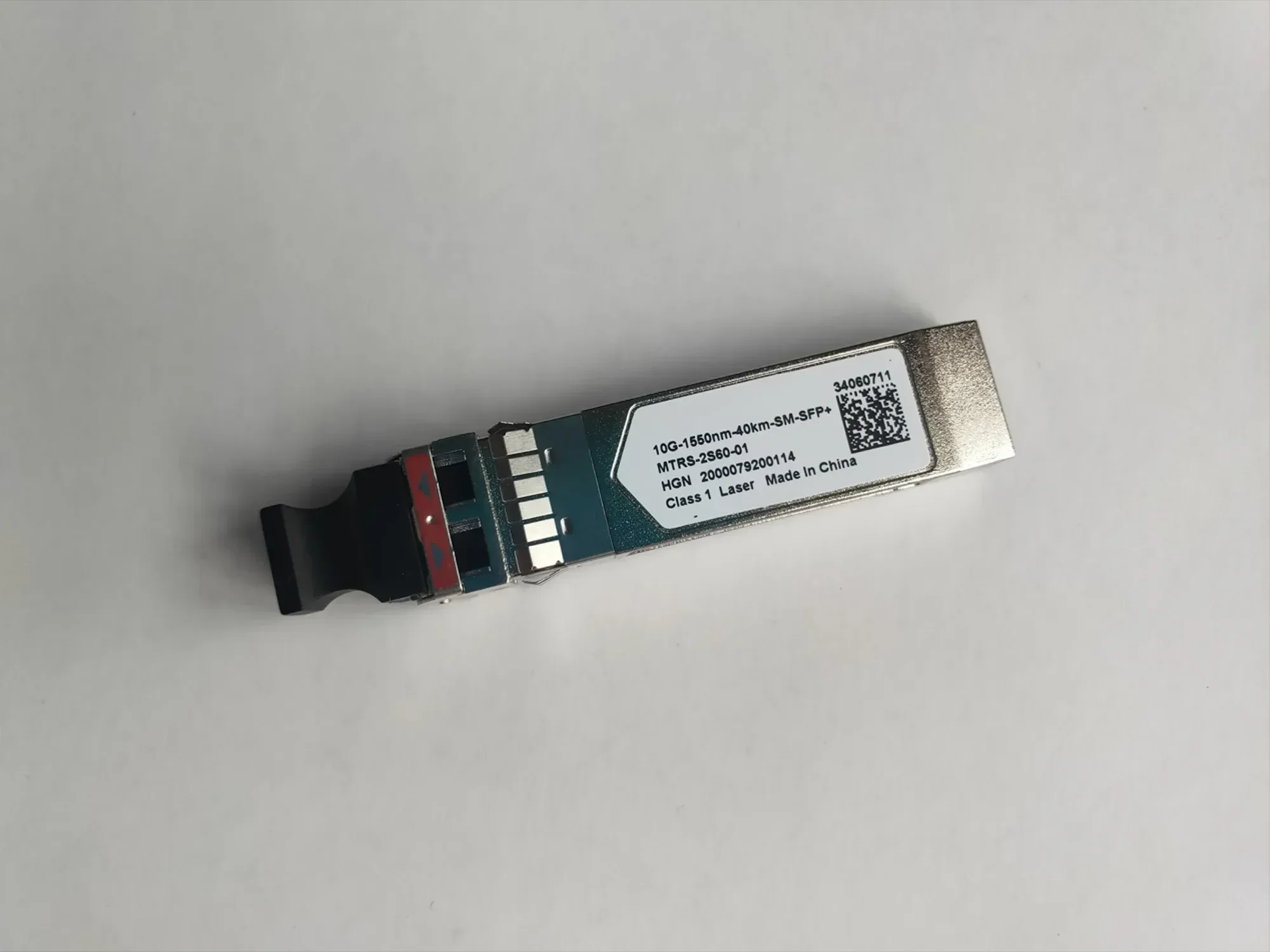 1PCS SFP 40KM 10G Transceiver 10G-1550NM-40KM-SM-SFP+ S4017567 OSX040A00 34060796 10GB 40KM Fiber Optical Module