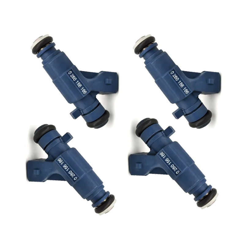 4pcs Fuel Injector 0280156166 for BYD F3 1.6L 465Q Engine OEM Direct Fit High-Precision Auto Parts