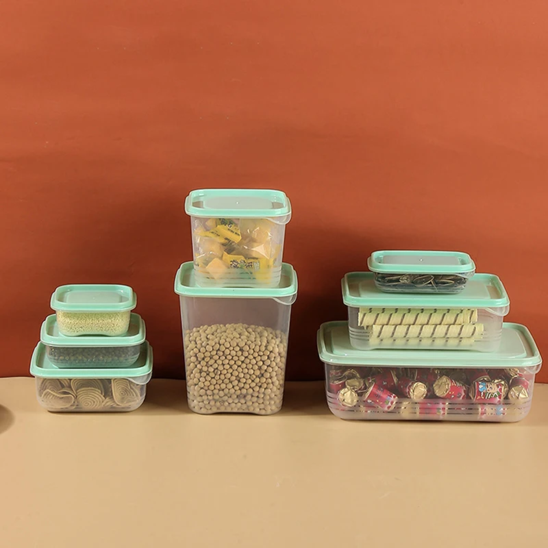 1Pcs Refrigerator Storage Box Frozen Meat Storage Box Food Packaging Box Food Grade Refrigerator Special Arrangement